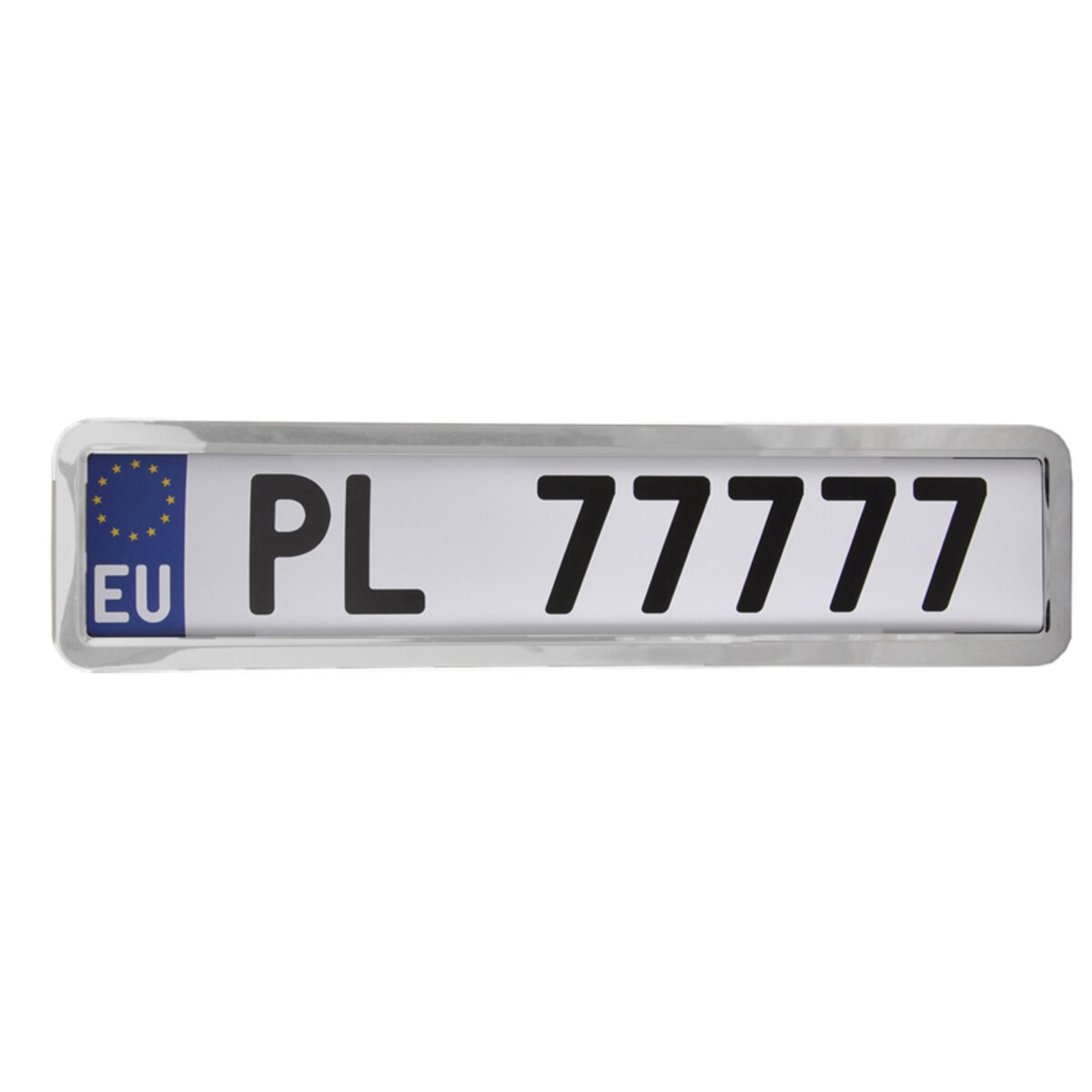 Рамка Winso під номер нержавійка, хром (142000) дивитися фото №2