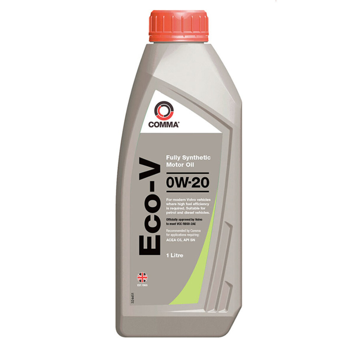 Моторне масло Comma ECO-V 0W-20 1л (ECOV1L) дивитися фото №1