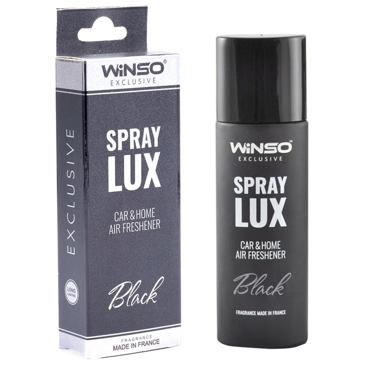 Ароматизатор Winso Spray Lux Exclusive Black, 55мл 533751 у вигляді спрею (533751) дивитися фото №1