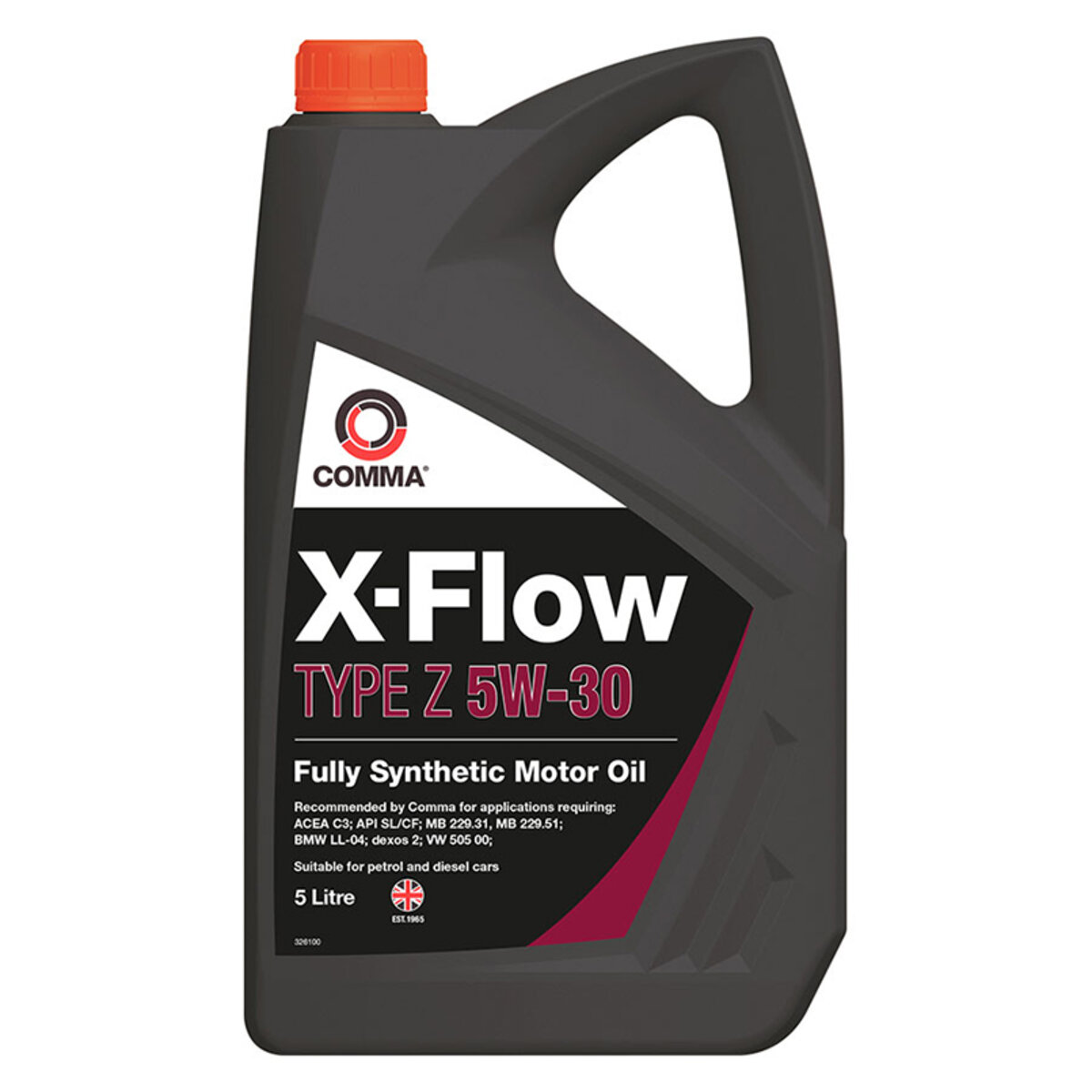 Моторне масло Comma X-FLOW TYPE Z 5W-30 5л (XFZ5L) дивитися фото №1