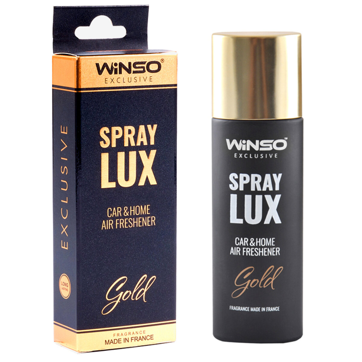 Ароматизатор Winso Spray Lux Exclusive Gold, 55мл 533771 у вигляді спрею (533771) дивитися фото №1