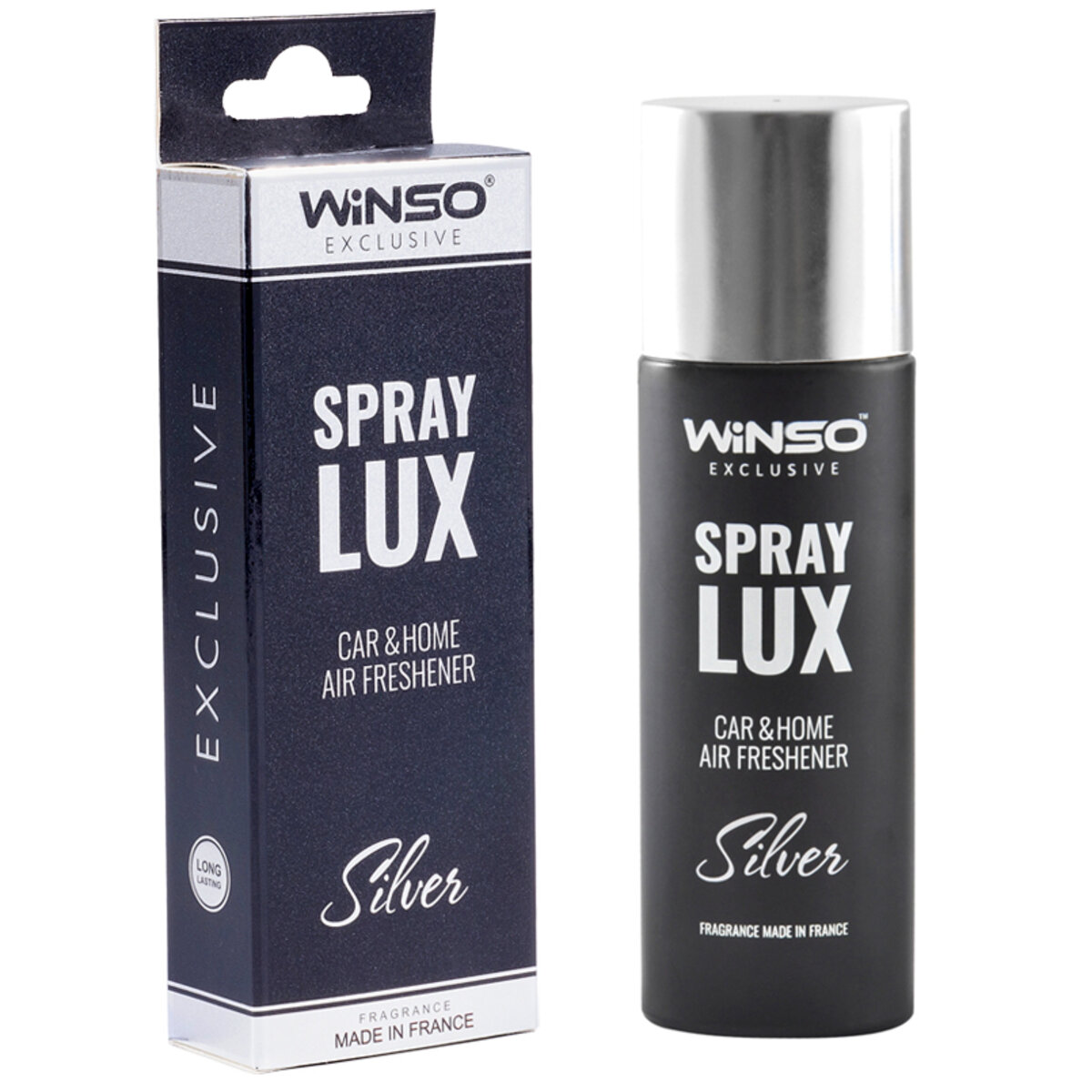 Ароматизатор Winso Spray Lux Exclusive Silver, 55мл 533811 у вигляді спрею (533811) дивитися фото №1