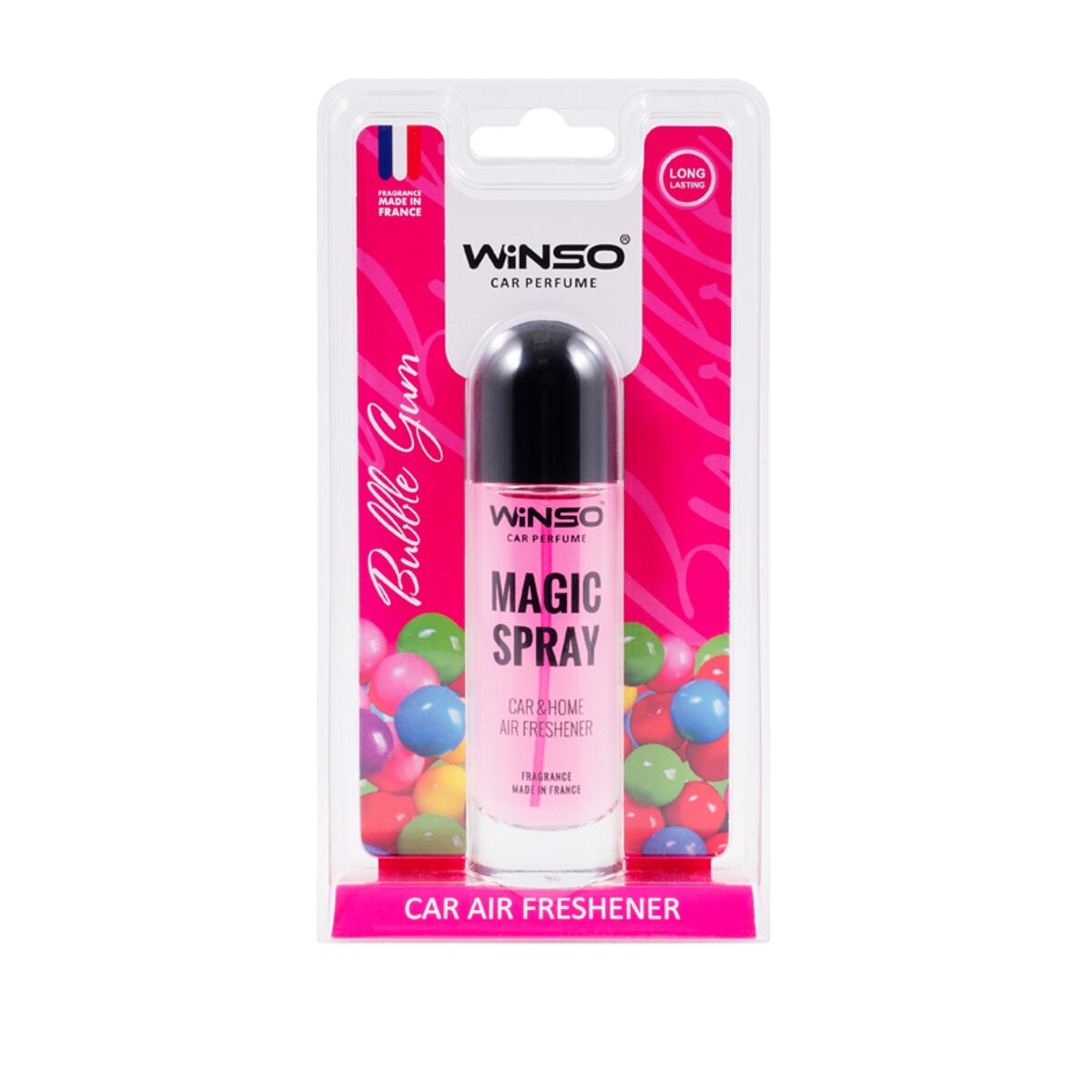 Ароматизатор Winso Magic Spray Bubble Gum, 30мл 532460 у вигляді спрею (532460) дивитися фото №1