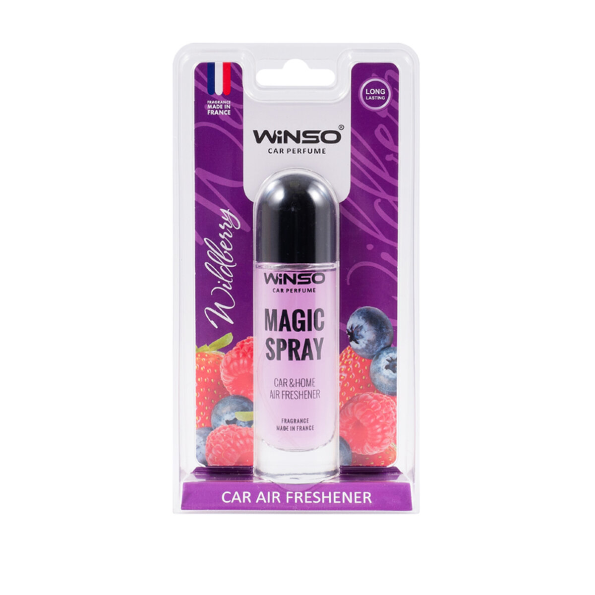 Ароматизатор Winso Magic Spray Wildberry, 30мл 532620 у вигляді спрею (532620) дивитися фото №1