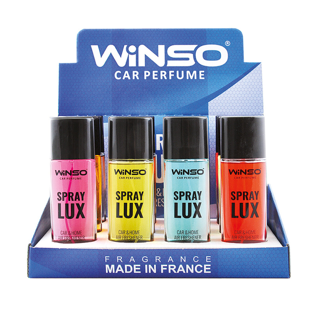 Ароматизатор Winso Lux Spray MIX №2, 55ml, 12шт набір (500034) дивитися фото №1