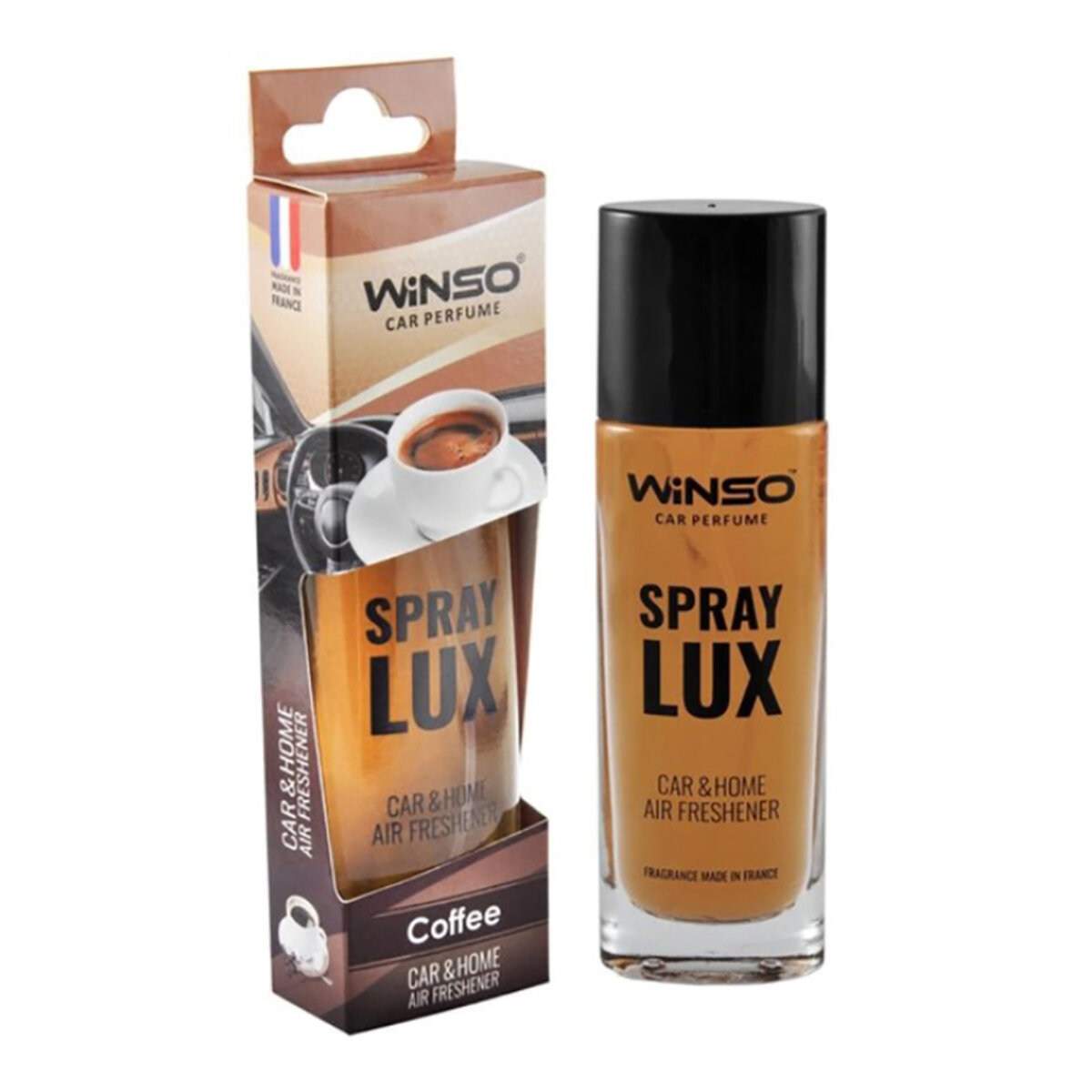 Ароматизатор Winso 533880 Spray Lux Coffee, 55мл у вигляді спрею (533880) дивитися фото №1