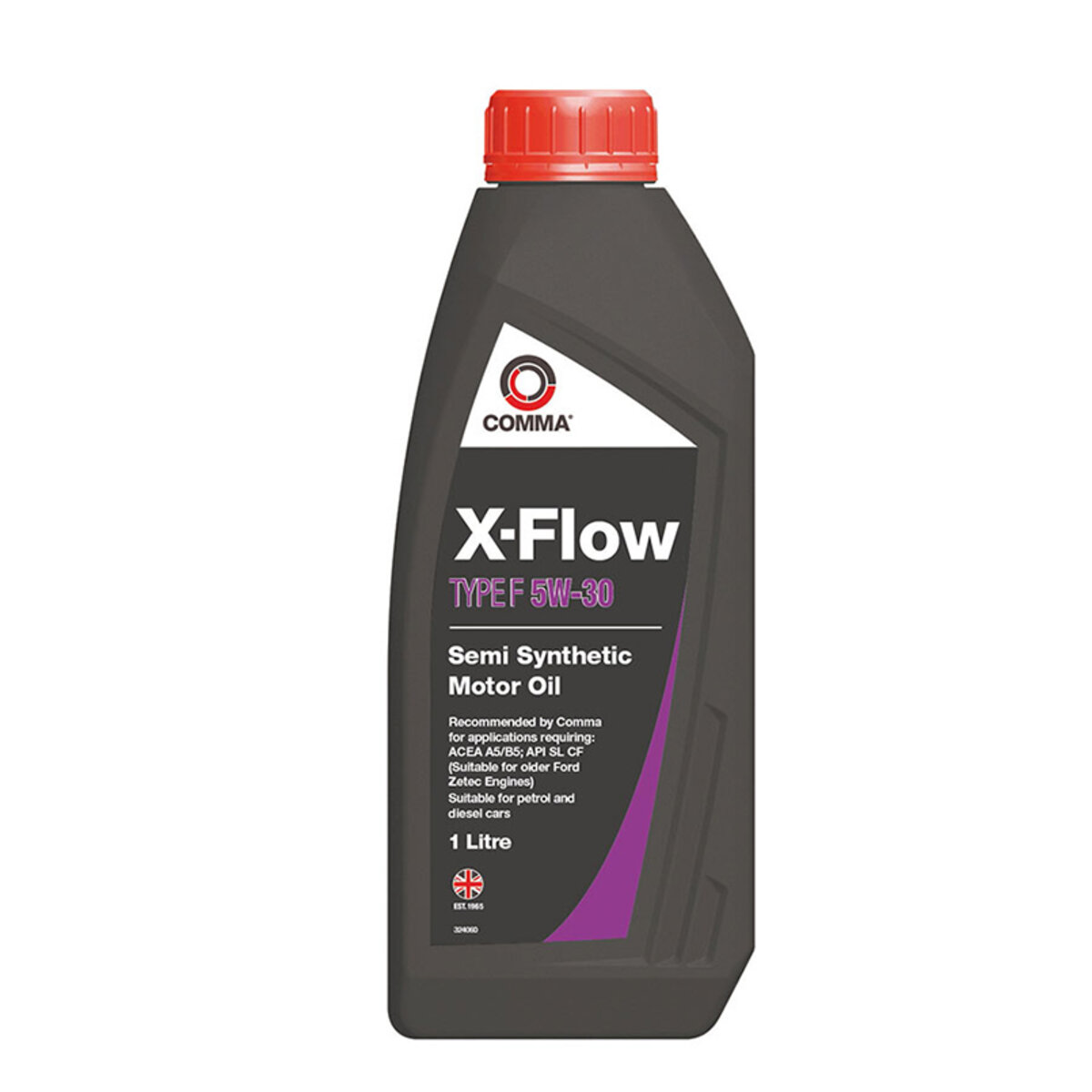 Моторне масло Comma X-FLOW TYPE F 5W-30 1л (XFF1L) дивитися фото №1