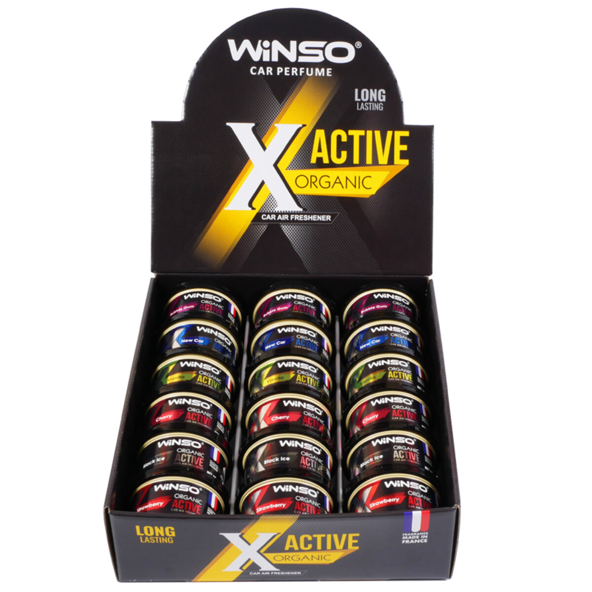 Ароматизатор Winso X Active Organic MIX №1 набір (500036) дивитися фото №3