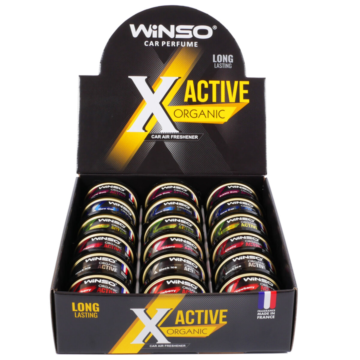 Ароматизатор Winso X Active Organic MIX №1 набір (500036) дивитися фото №2