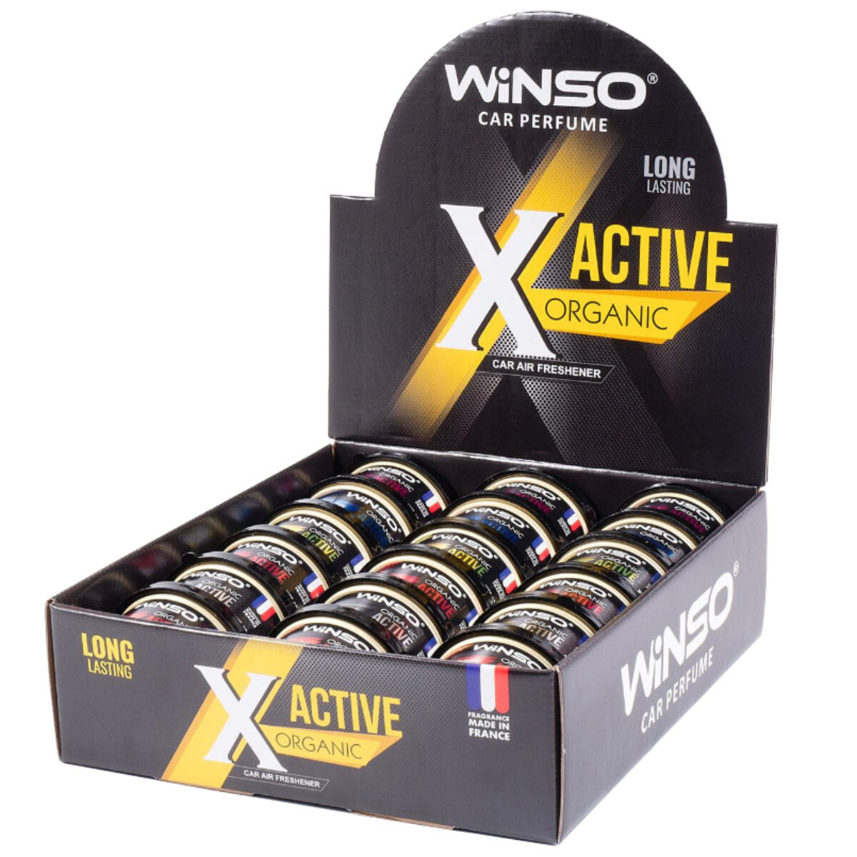 Ароматизатор Winso X Active Organic MIX №1 набір (500036) дивитися фото №1
