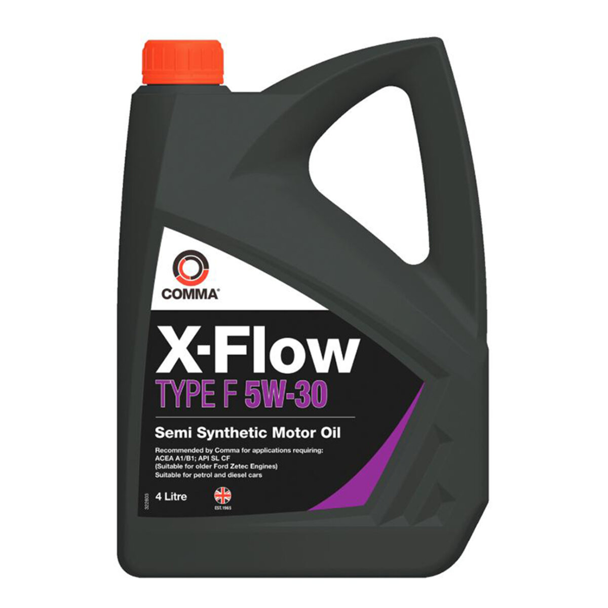 Моторне масло Comma X-FLOW TYPE F 5W-30 4л (XFF4L) дивитися фото №1