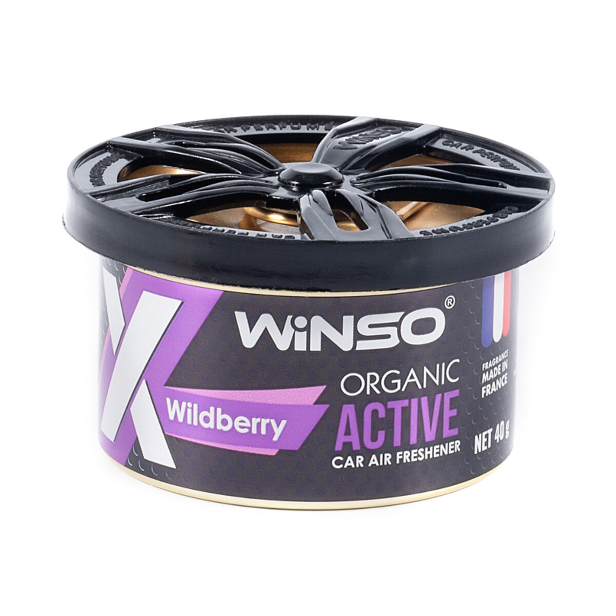 Ароматизатор Winso X Active Organic Wildberry гелевий 40г (533740) дивитися фото №1