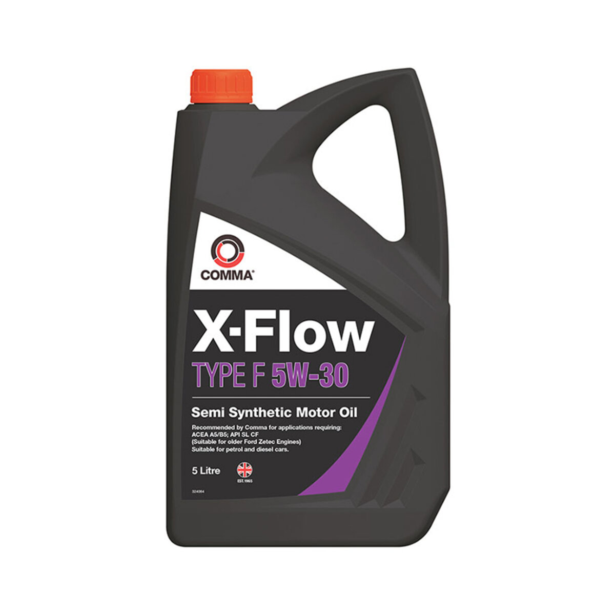 Моторне масло Comma X-FLOW TYPE F 5W-30 5л (XFF5L) дивитися фото №1