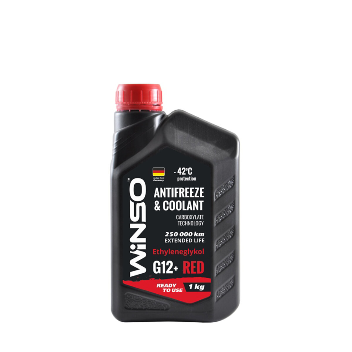 Антифриз Winso Antifreeze & Coolant Red -42°C (червоний) G12+, 1кг (880920) дивитися фото №1