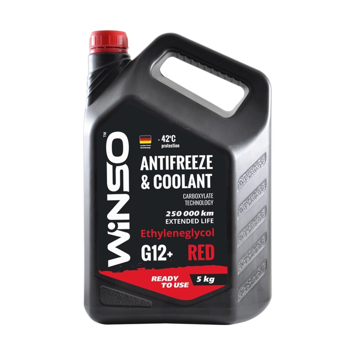 Антифриз Winso Antifreeze & Coolant Red -42°C (червоний) G12+, 5кг (880910) дивитися фото №1