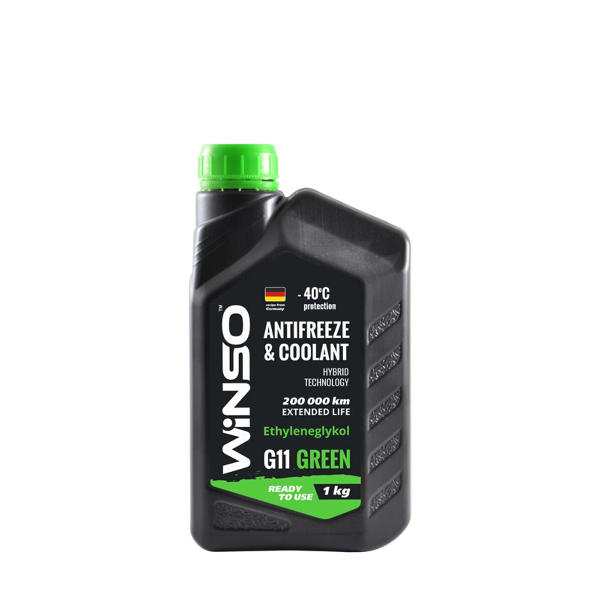 Антифриз Winso Antifreeze & Coolant Green -40°C (зелений) G11, 1кг (880960) дивитися фото №1