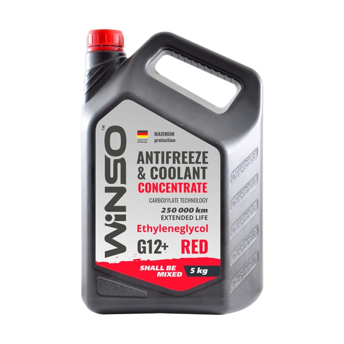 Антифриз Winso Antifreeze & Coolant Red (червоний) концентрат G12+, 5кг (880990) дивитися фото №1