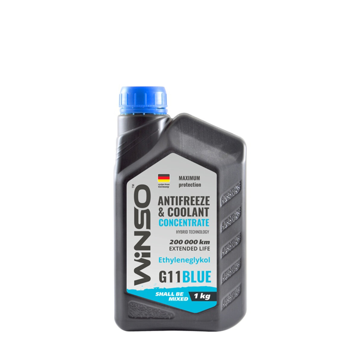 Антифриз Winso Antifreeze & Coolant Blue (голубий) концентрат G11, 1кг (881040) дивитися фото №1