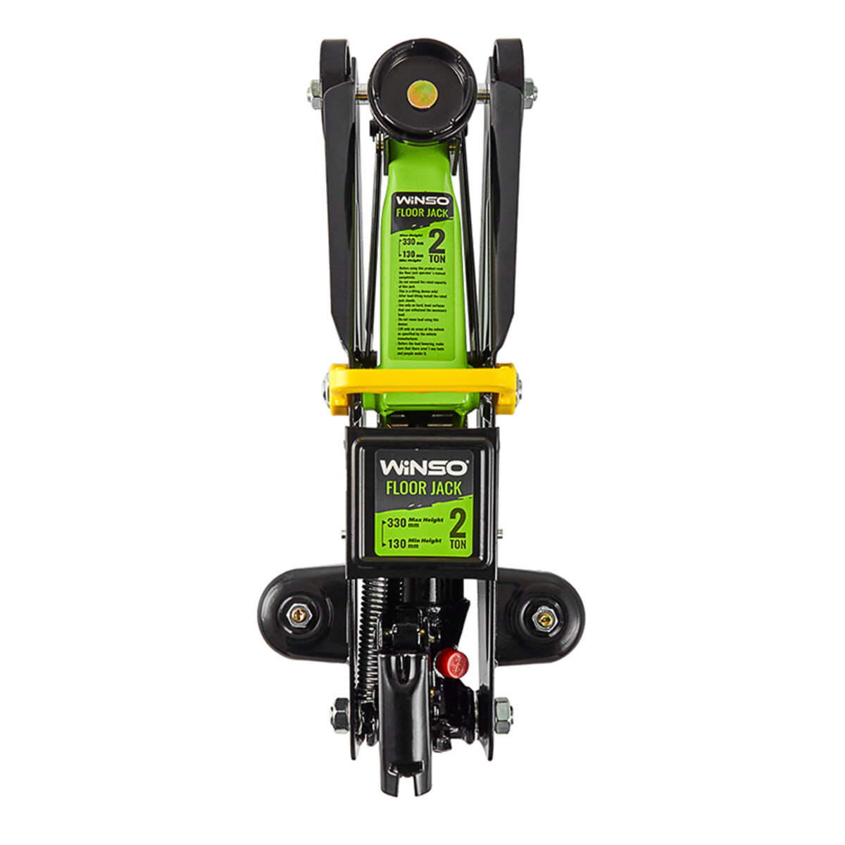 Домкрат гідравлічний підкатний Winso 2т 130-330мм картон 7кг (171700) дивитися фото №4
