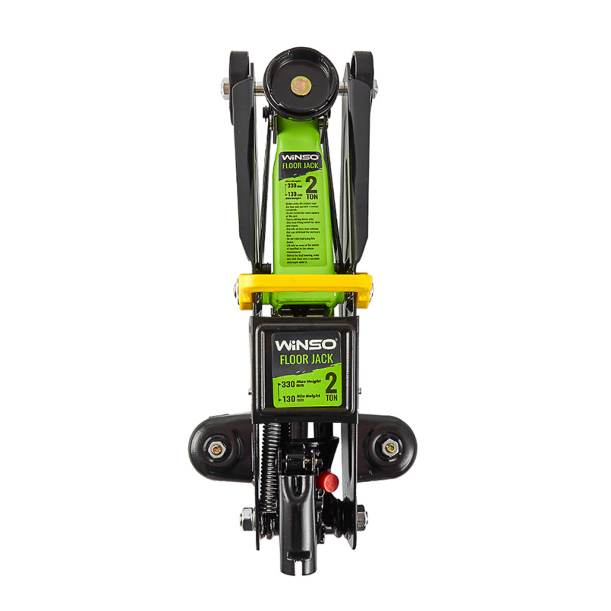 Домкрат гідравлічний підкатний Winso 2т 130-330мм пластиковий кейс 7кг (171710) дивитися фото №4