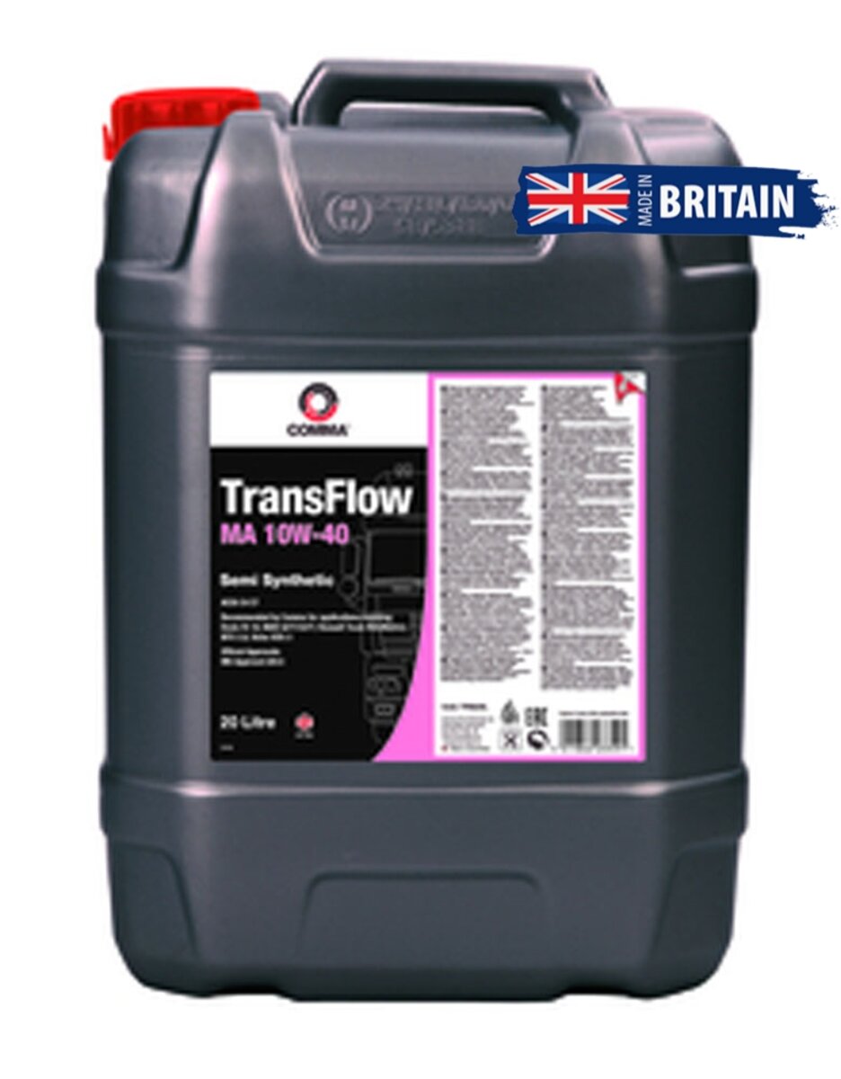 Моторне масло Comma TRANSFLOW MA 10W-40 20л (TFMA20L) дивитися фото №2