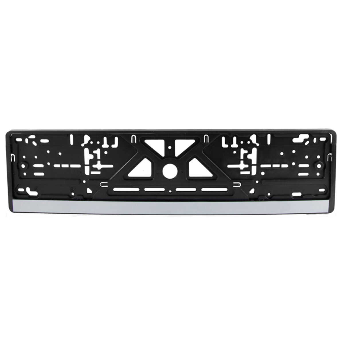 Рамка Winso під номер, срібна полоса (142400) дивитися фото №1