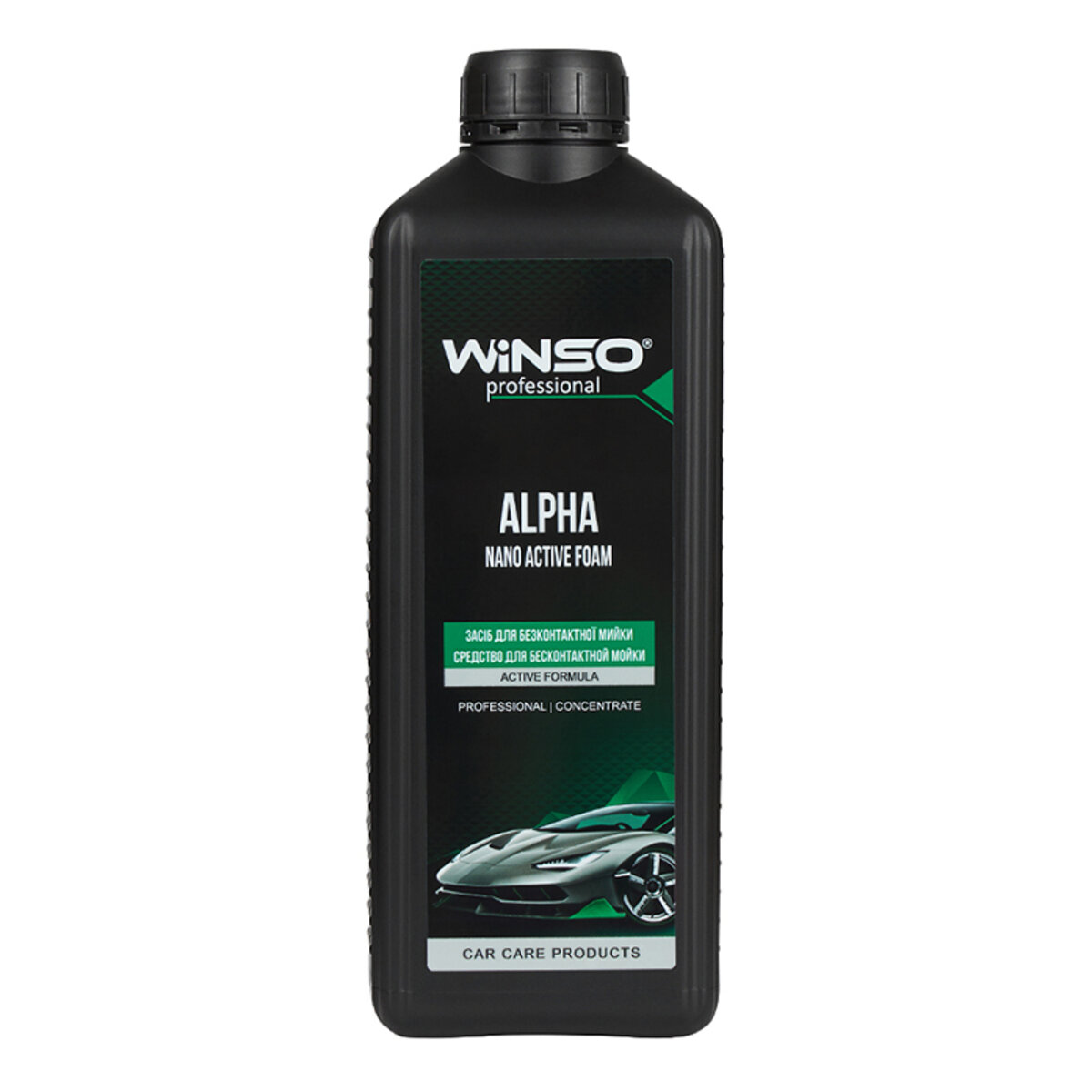 Активна піна Winso Alpha Nano Active Foam для безконтактної мийки (концентрат 1:12-1:6 для пінокомлекту), 1л (880590) дивитися фото №1