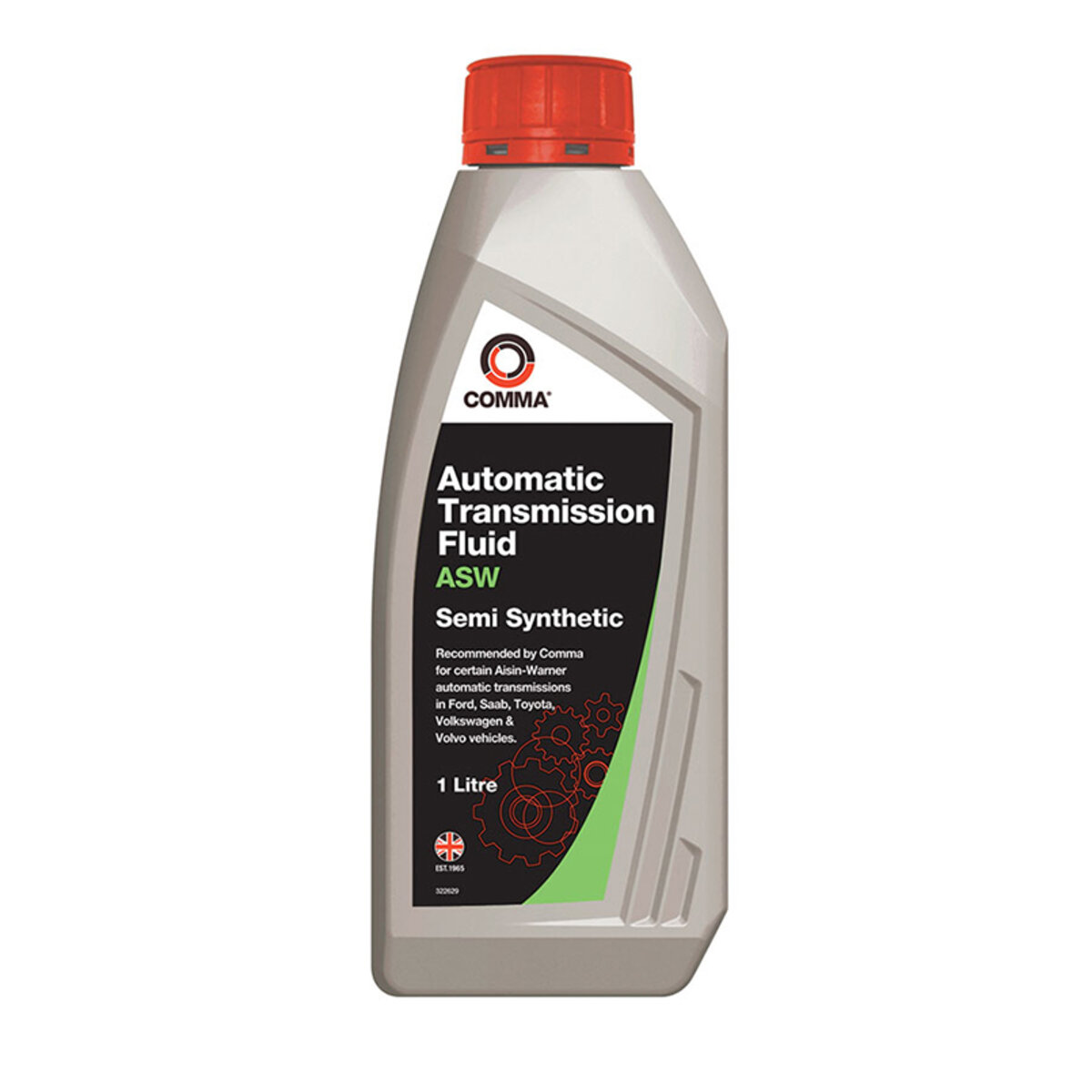 Трансмісійне масло Comma ATF ASW 1л (ASW1L) дивитися фото №1