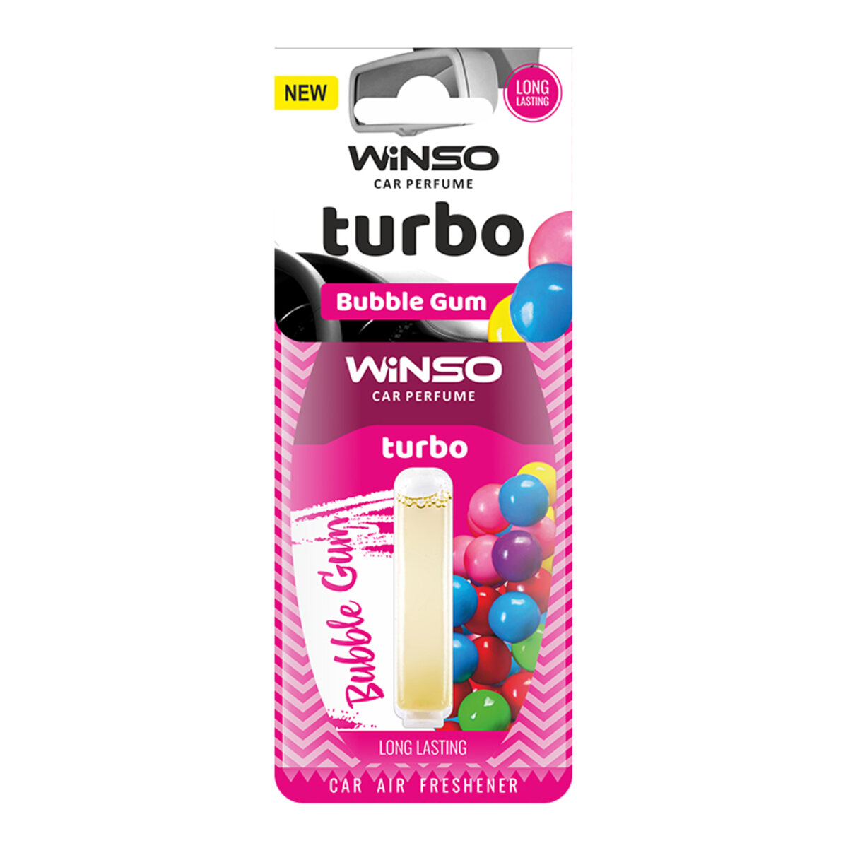 Автомобільний Освіжувач повітря з капсулою Winso Turbo - Bubble Gum (532660) | Аромат: Інший дивитися фото №1