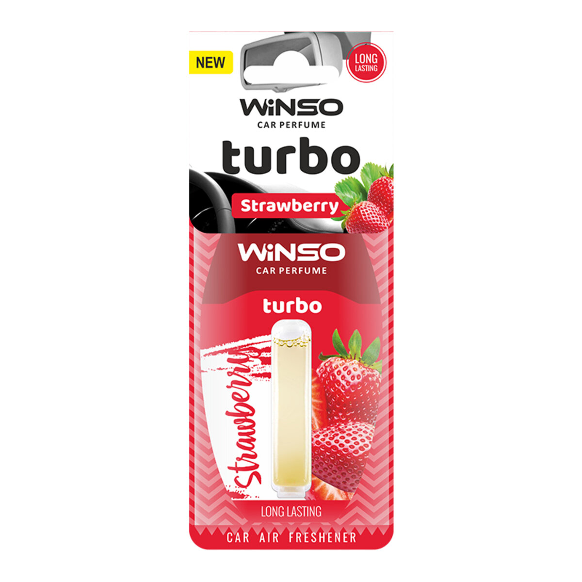 Автомобільний Освіжувач повітря з капсулою Winso Turbo - Strawberry (532790) | Аромат: Ягідний дивитися фото №1
