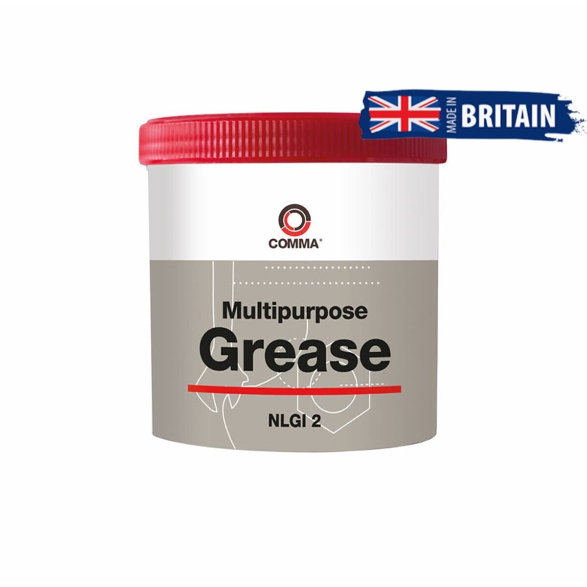 Змазка Comma MULTIPURPOSE GREASE 2 500гр (GR2500G) дивитися фото №1