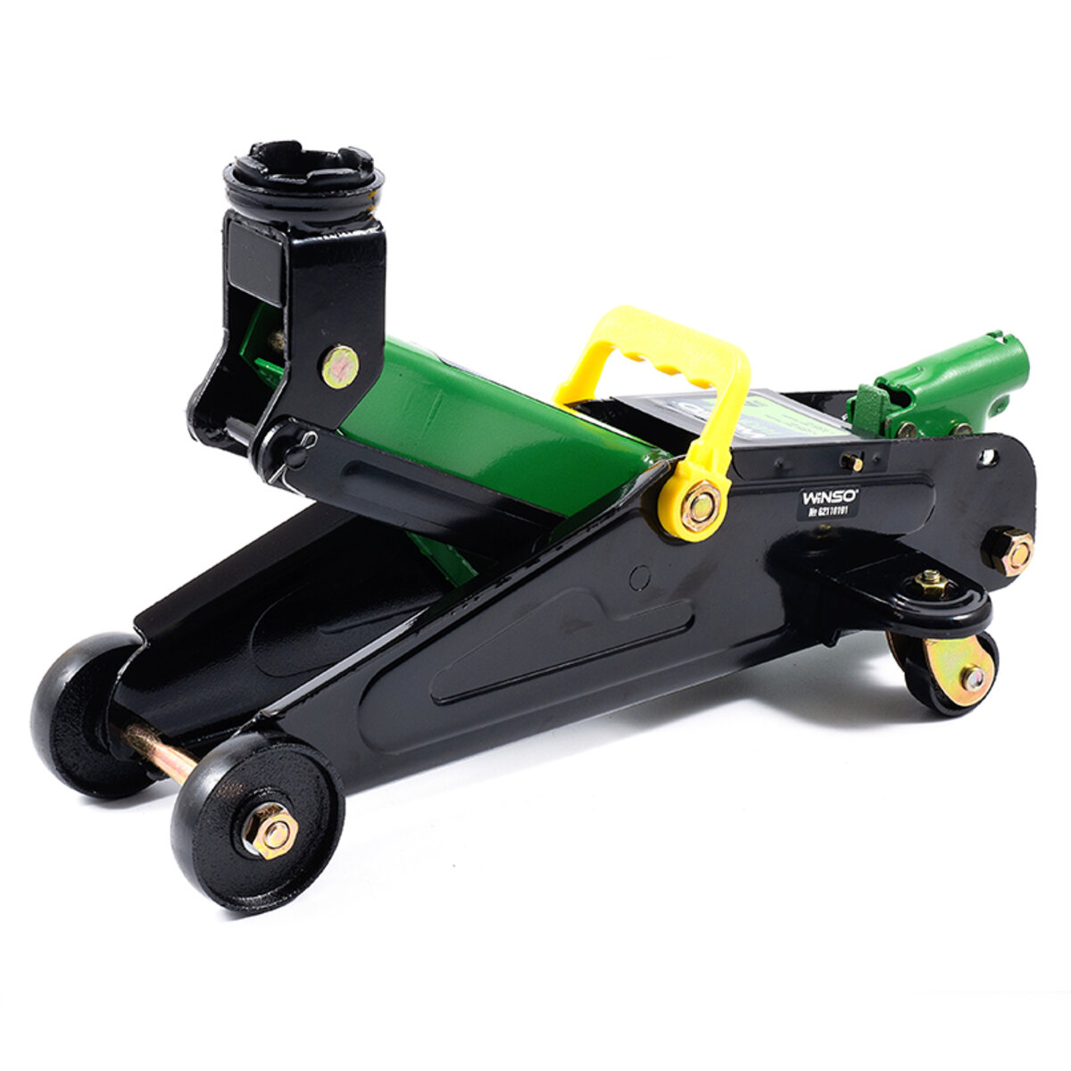 Домкрат гідравлічний, підкатний, 2т, 8,5 кг, висота 135-335мм, пластикова упаковка (171860) дивитися фото №6