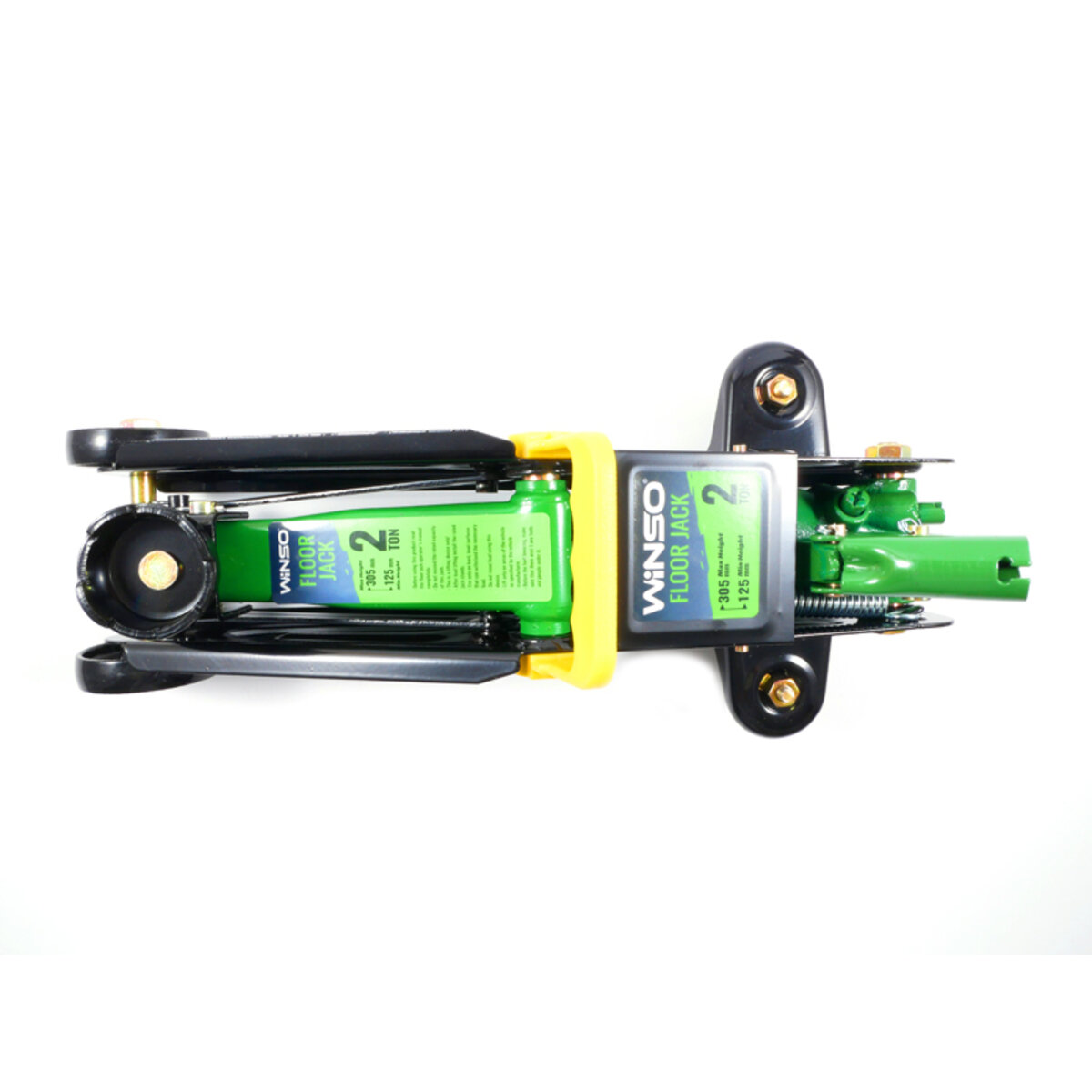 Домкрат гідравлічний, підкатний, 2т, 6.3 кг, висота 125-305мм, пластикова упаковка (171660) дивитися фото №4