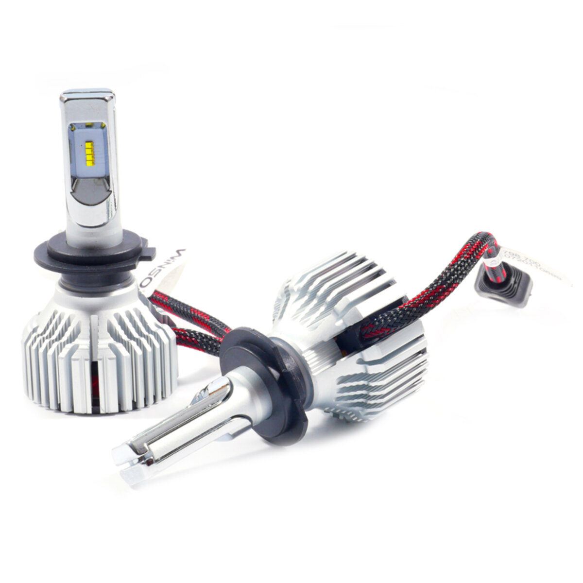 LED автолампа Winso H7 12/24V 60W 8000Lm 6500К ZES Chip, 2шт (798700) дивитися фото №5