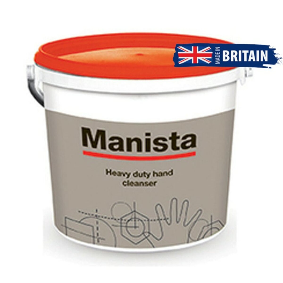 Паста для миття рук Comma Manista Natural 10л (MAN10L) дивитися фото №1