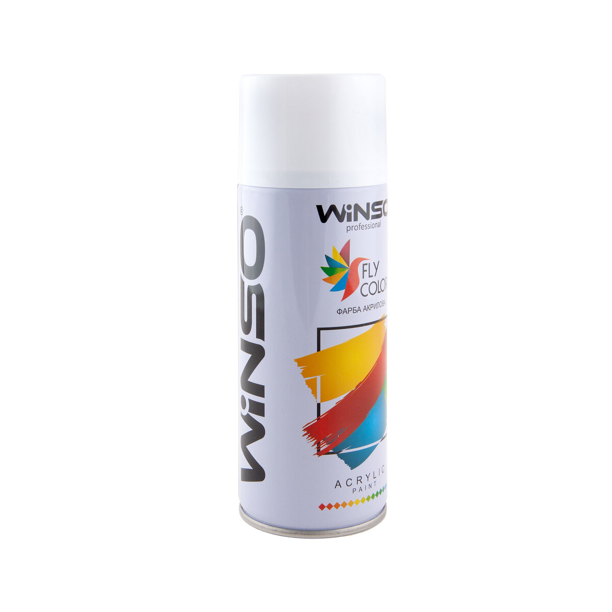Фарба акрилова Winso Spray 450мл білий глянц (GLOSS WHITE/RAL9010) (880130) дивитися фото №2