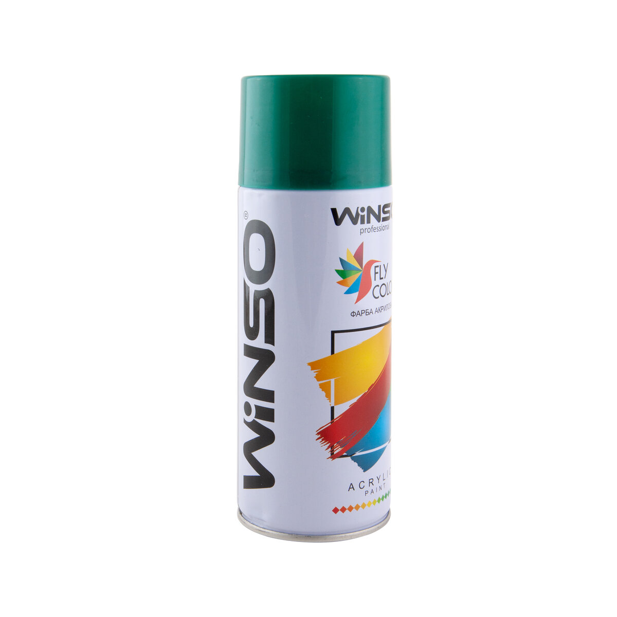 Фарба акрилова Winso Spray 450мл зелений (OPAL GREEN/RAL6026) (880190) дивитися фото №2
