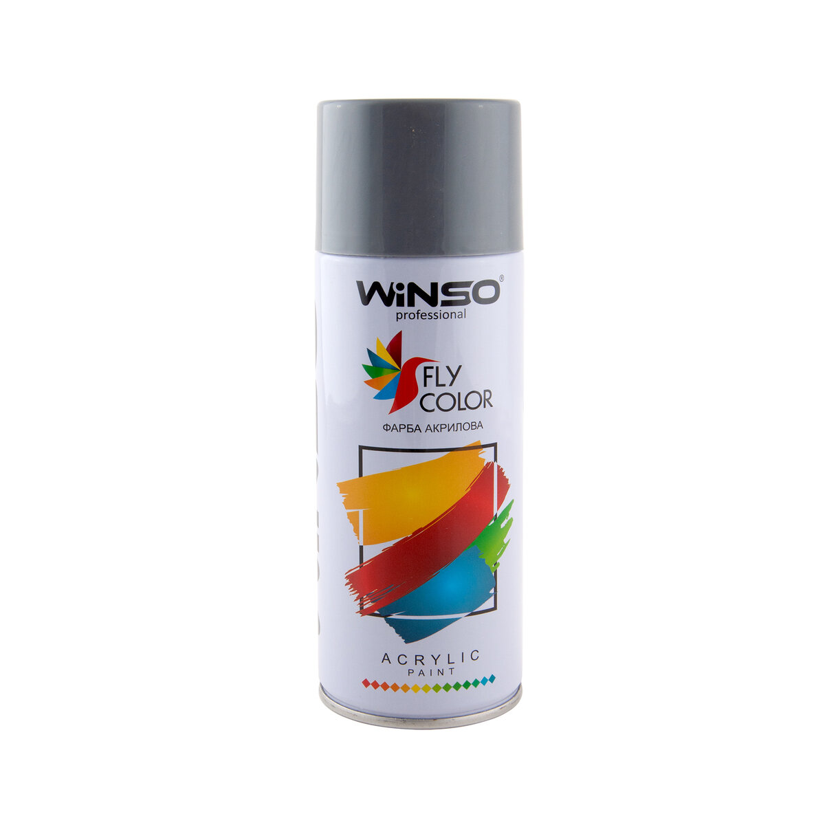 Фарба акрилова Winso Spray 450мл світло-сірий (LIGHT GREY/RAL7001) (880290) дивитися фото №1