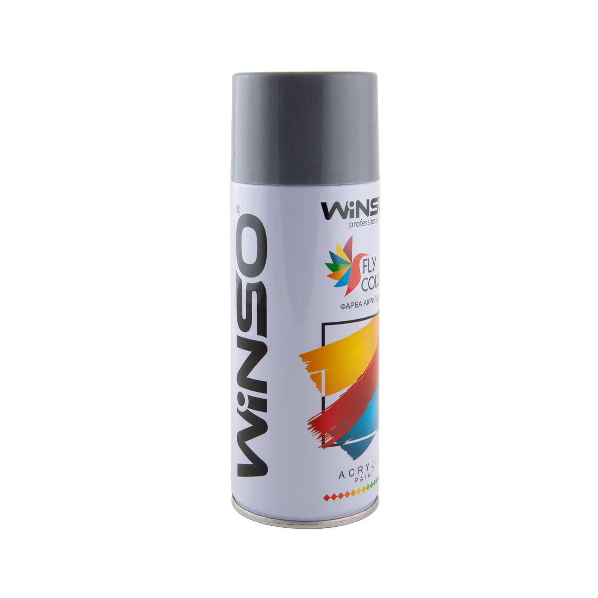 Фарба акрилова Winso Spray 450мл темно-сірий (DEEP GREY/RAL7031) (880360) дивитися фото №2
