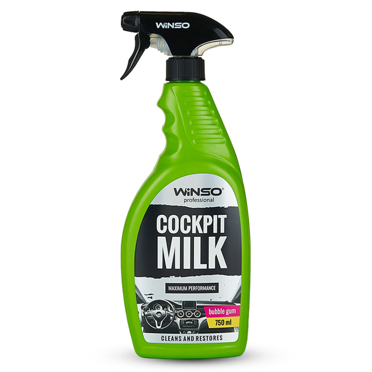 Поліроль-молочко для панелі приладів Professional Cockpit milk Bubble gum, 750мл (875118) дивитися фото №1