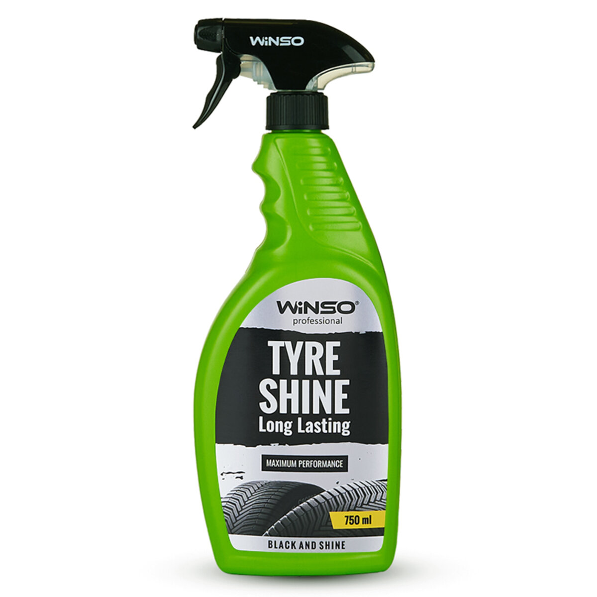 Чорніння для шин Winso Tyre Shine Long Lasting Professional, 750мл (875125) дивитися фото №1