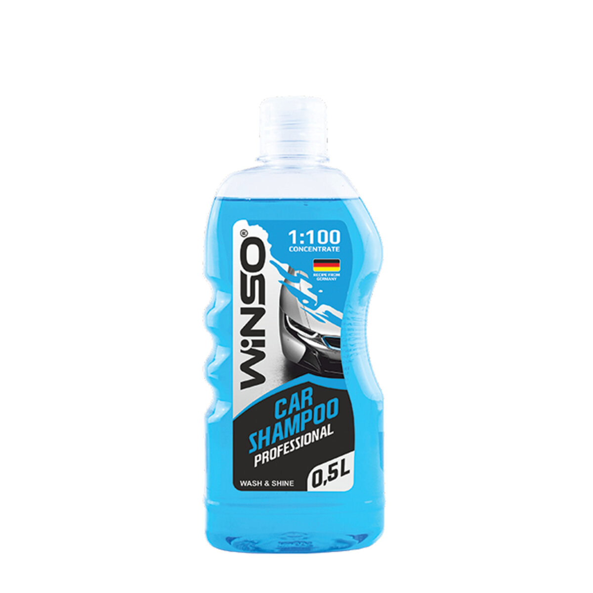 Автошампунь Winso концентрат Car Shampoo Wash&Shine, 0,5л (810870) дивитися фото №1