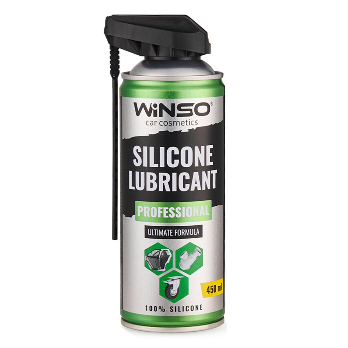 Змазка силіконова Winso Silicone Lubricant Professional, 450мл (820350) дивитися фото №1