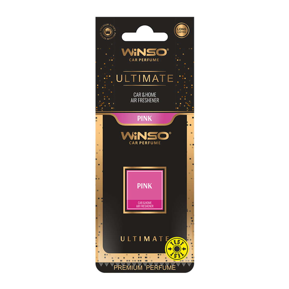 Автомобільний Ароматизатор Winso Ultimate Card Pink (537390) | Аромат: дивитися фото №1