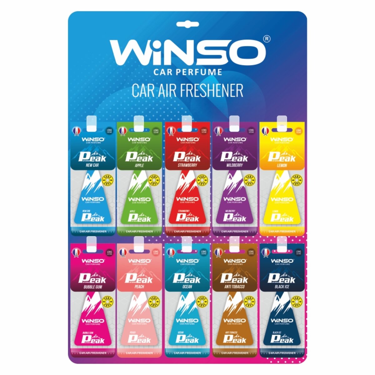 Автомобільний Освіжувач повітря Winso Peak MIX (500094) | Аромат: дивитися фото №1