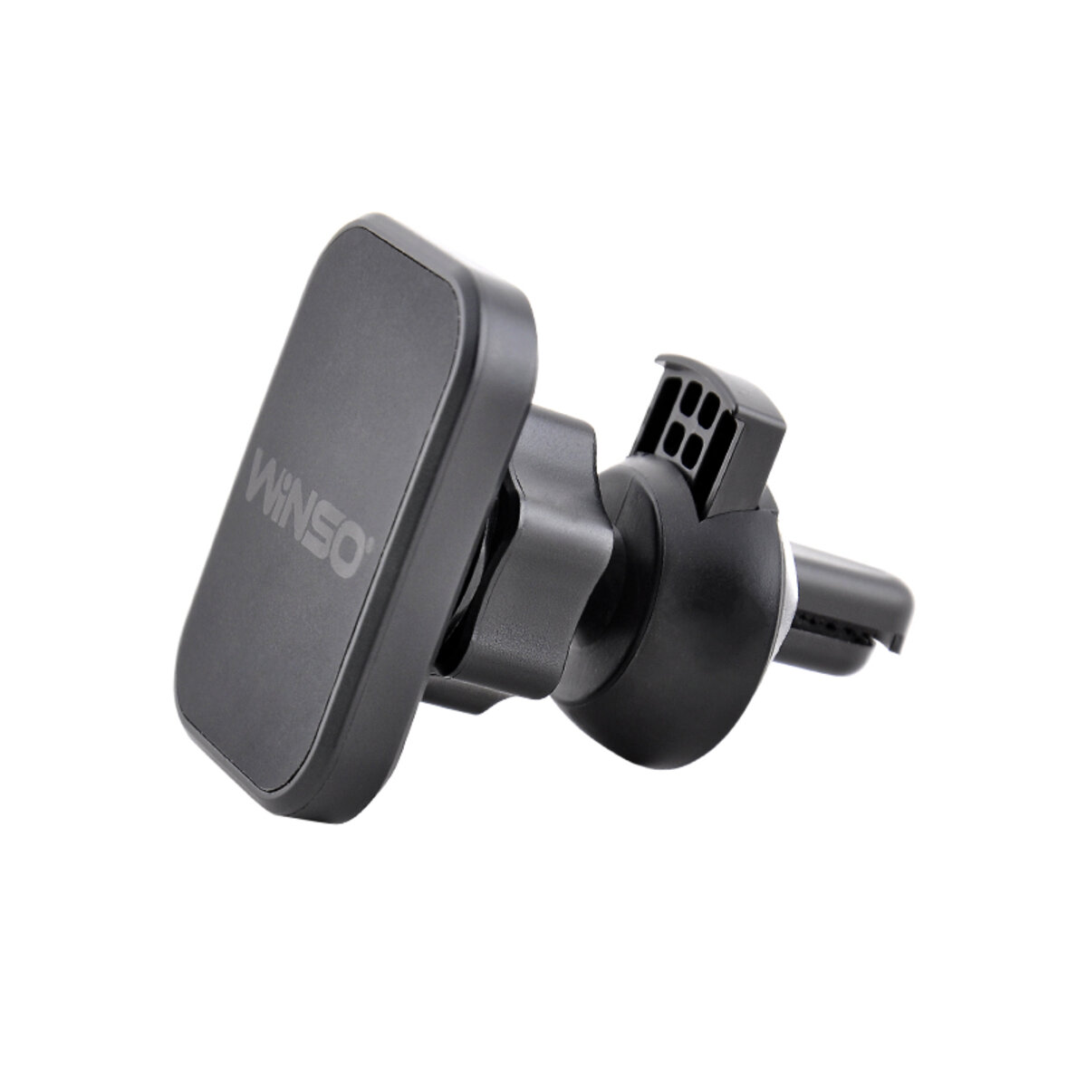 Тримач телефону автомобільний, магнітний на дефлектор з обертальним кулеподібн. (201260) дивитися фото №2