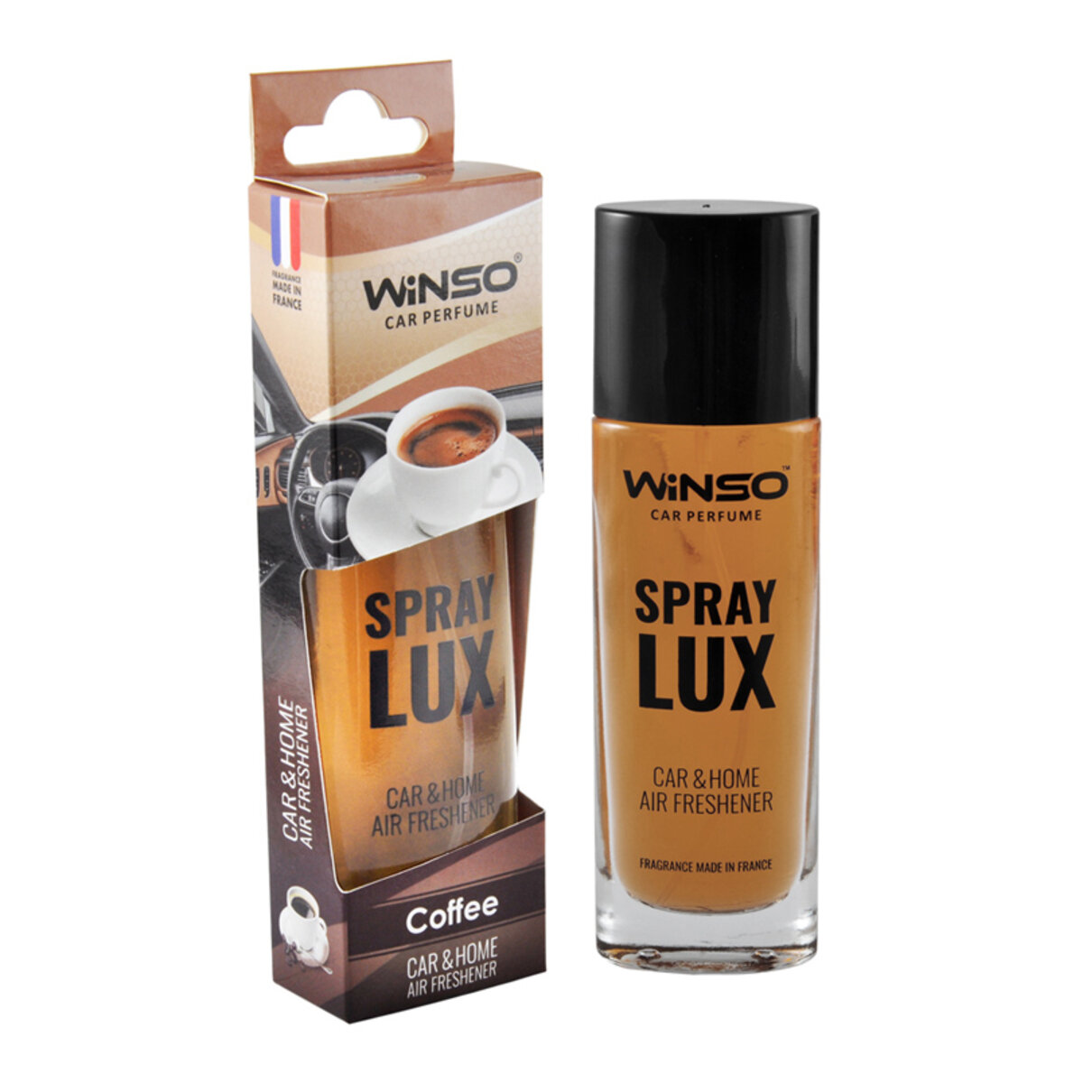 Ароматизатор Winso Spray Lux Coffee, 55мл у вигляді спрею (532080) дивитися фото №1