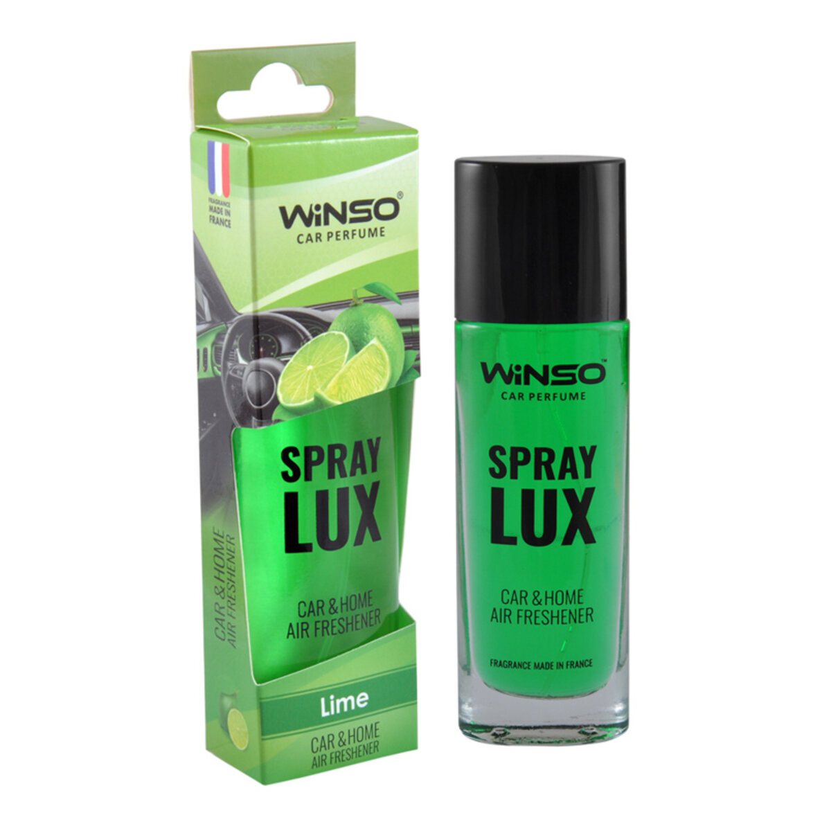 Ароматизатор Winso Spray Lux Lime, 55мл у вигляді спрею (532120) дивитися фото №1