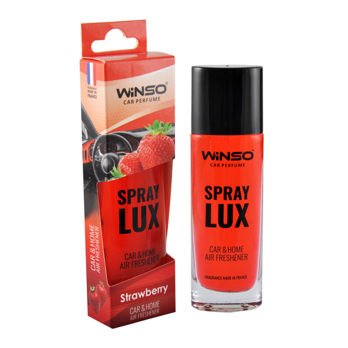 Ароматизатор Winso Spray Lux Strawberry, 55мл у вигляді спрею (532190) дивитися фото №1