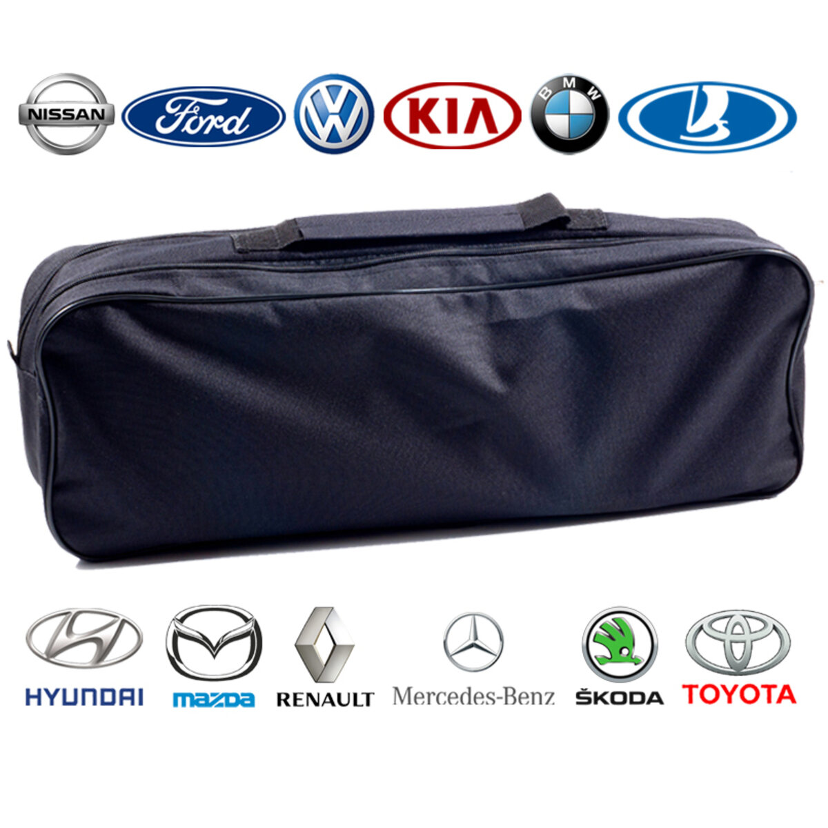 Сумка універсальна Beltex Lido велика, матова чорна BX011 (BX011) дивитися фото №1